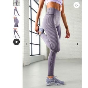 NWT: Fabletics - High-Waisted Seamless Rib Legging